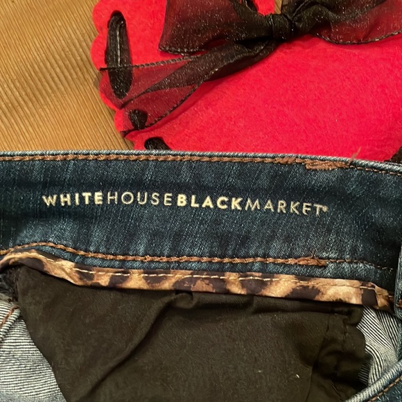 Women’s White House Black Market The Skinny High Rise Jeans - Picture 3 of 9